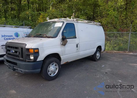 2011 Ford E-250 Commercial z USA, uszkodzony, nr VIN 1FTNE2EL0BDA18399